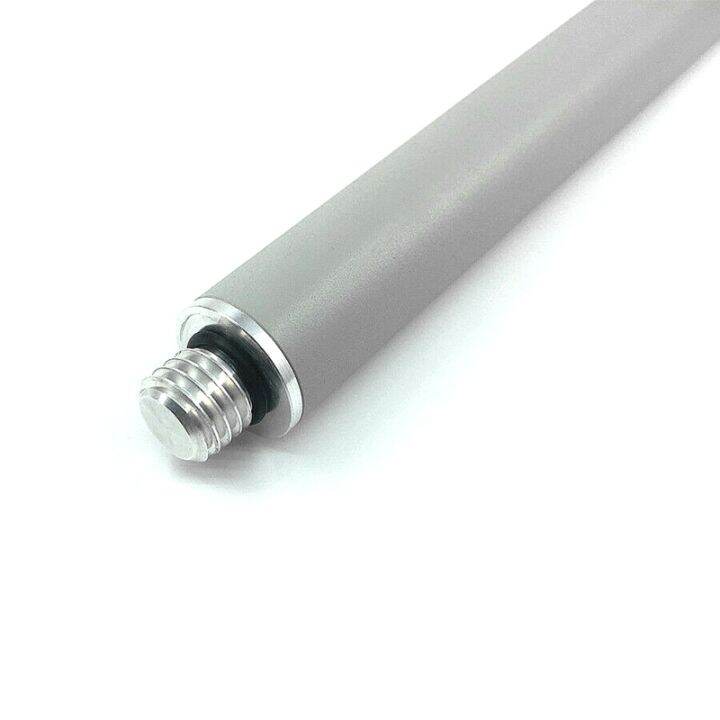 30cm Grey Aluminum Gps Antenna Extension Pole 5/8 X 11 Thread 0.3m