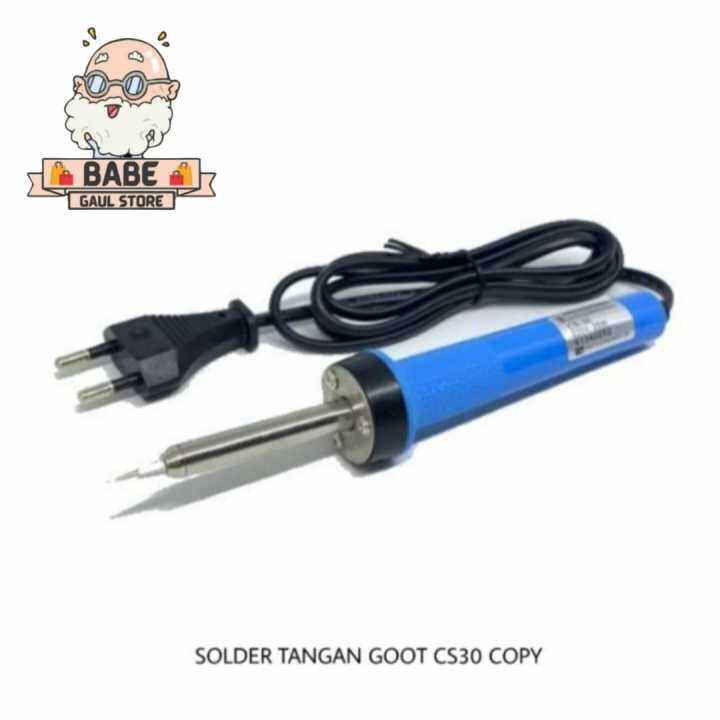 Solder Tangan Listrik Goot Cs Copy Soldering Goot Cs Lazada Indonesia