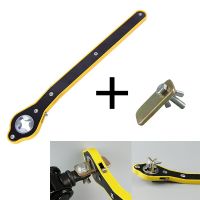 Auto Labor-Saving Jack Ratchet Wrench Cross Type Steel Hand Repair Tool Motorcycle Automotive Tool Garage Tire Wheel Lug Handle