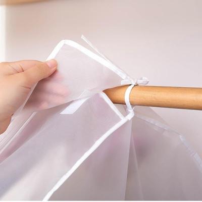 Garment Clothes Cover Protector Dustproof Storage Waterproof Suit Coat Clothes Dust Storage Bag Hanging Organizer Wardrobe