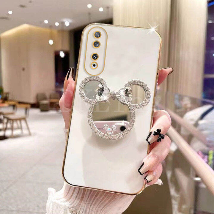 เคสกระจกแต่งหน้าลายสุดสร้างสรรค์-huawei-honor-90-5g-honor-90-lite-honor-70-lite-เลนส์กล้องถ่ายรูปปกป้องซิลิโคนนิ่มเคสมือถือชุบโลหะ-honor90-lite-honor70-lite