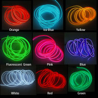 ไฟภายในรถพวงมาลัยลวดสลิงท่อสาย LED Strip ตกแต่งไฟนีออนแบบยืดหยุ่นพร้อมไดรฟ์