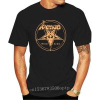 New Venom Welcome To Hell Classic Heavy Metal Band T-Shirt Mens Short Sleeves T-Shirt Cotton Bottoming T Shirt Casual Women Tshi