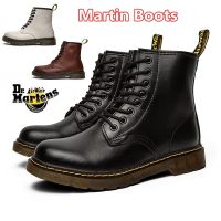 CODwumei04 【SIZE36-47 Hot】DR.Martins 8 holes classic Martin Boots Men/Women Real cowhide Outdoor high-top tooling Leather boots Black motorcycle shoes