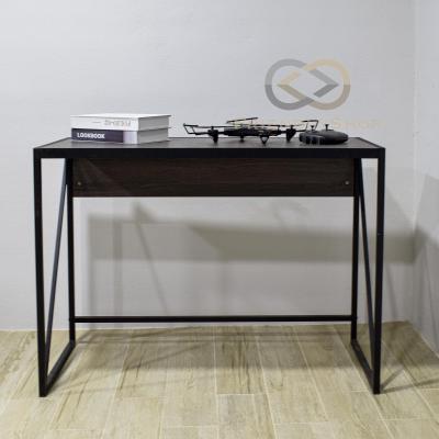โต๊ะไม้สไตล์ลอฟท์ 🌲หน้าโต๊ะทำจากไม้ โต๊ะทำงาน โต๊ะคอม 🍵โต๊ะกินข้าว สินค้าพร้อมส่ง🚀 fs99