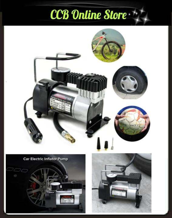 Car Single Cylinder Heavy Duty Portable 12v 150psi Car Tyre Auto Tire Inflator Pump Air