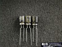 30pcs from 47UF/25V ELNA Cerafine black audio electrolytic capacitors by 8 of 12 free shipping