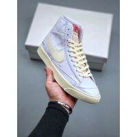 Original blazr mid77 SE "PopCorn" ผู้ชายและผู้หญิงแฟชั่น Casual All รวมกีฬาสเก็ตบอร์ดรองเท้าสบายๆรองเท้าวิ่งรองเท้ากีฬารองเท้าเดิน