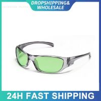 【CW】⊙  Punk Sunglasses Street Hip-hop Woman Eyewear Men Windproof Cycling Driving Goggles Outdoor Hiking Fishing Glasses