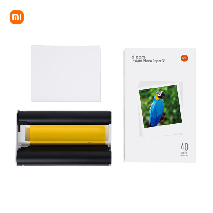 xiaomi-mijia-photo-printer-color-photo-paper-3-inches-เครื่องพิมพ์ภาพถ่าย-xiaomi-mijia-กระดาษภาพถ่ายสี-กระดาษพิมพ์-3-นิ้