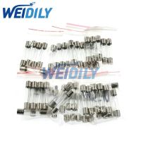 50PCS 10Values Fast Quick Blow Glass Fuse Assortment Kit 6x30mm 0.5A 1A 2A 3A 5A 6A 8A 10A 15A 20A/250V 6*30 WATTY Electronics