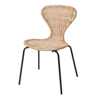 Chair, handmade rattan size 52x50x87 cm.