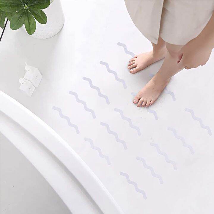 bath-grip-stickers-24-pcs-anti-slip-strips-for-shower-with-2-pcs-scraper-non-slip-strips-pad-bathtub-flooring-tape-mat