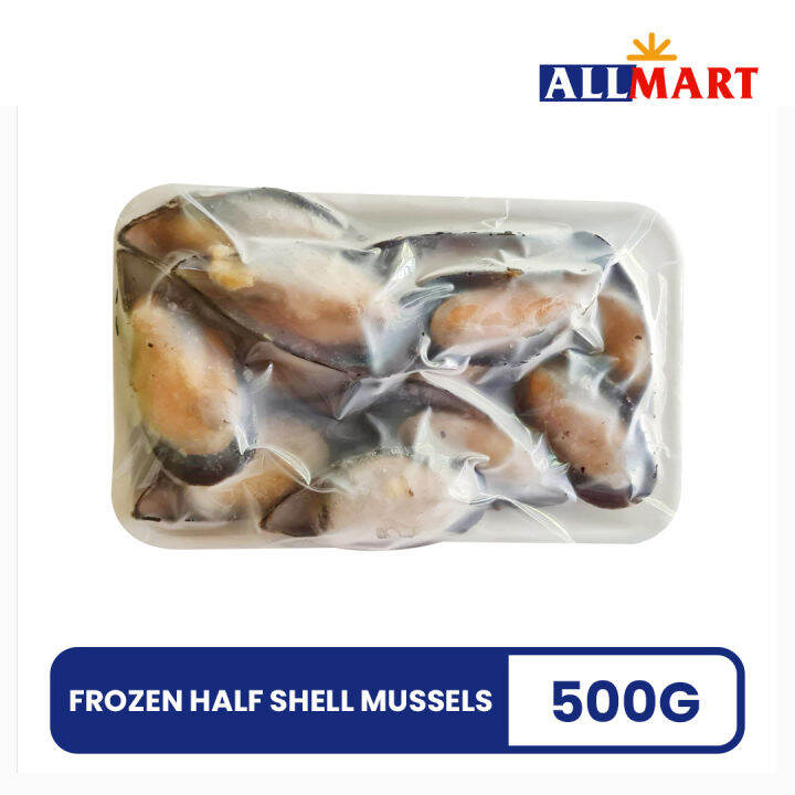 AllMart Frozen Half Shell Mussels 500g Lazada PH