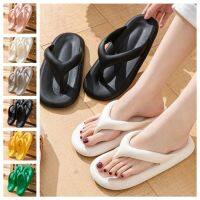 CSD EVA ผู้หญิง Flip Flops นุ่มกันน้ำแสงรองเท้าแตะใส่ในบ้านรองเท้าแตะชายกลางแจ้ง/ในร่ม