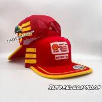 หมวกตาข่าย หมวกวินเทจ โลโก้ SHELL ปั้มน้ำมันเชลล์ Snapback หมวก HIPHOP หมวกเต็มใบ Cap Fashion Vintage Summer 2565