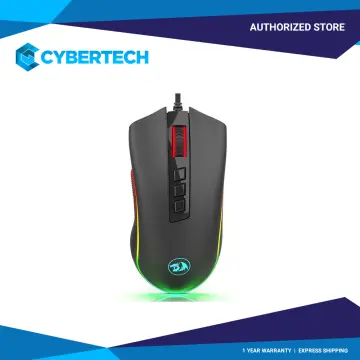 Redragon M711-FPS Cobra FPS Gaming Mouse with 24,000 DPI, 7 Programmable  Buttons, 16.8 Million RGB Color Backlit, wired gaming mouse