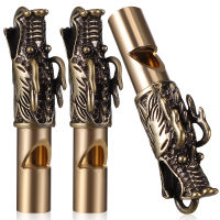 3 pcs Dragon Whistles Loud Whistle ตั้งแคมป์เดินป่าสัญญาณ Whistles Chinese Dragon Charms