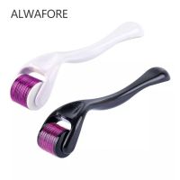 Alwafore 540 Needles Derma roller Titanium Mezoroller Micro needle Roller for skin care and body treatment