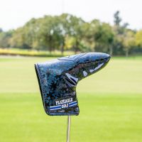 J.LINDEBERG Titleist！Korea ♀☌☊ PlayEagle golf pattern crystal glossy PU golf putter cover L-shaped straight putter protective cover