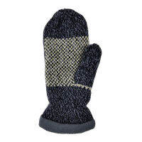 Bruceriver Women Snowflake Knit Mittens with Warm Thinsulate Fleece Lining