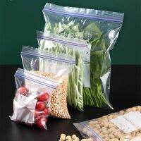 【DT】 hot  Reusable Fresh-keeping Bag Thick Self-sealing Fruit and vegetable Storage Bag Refrigerator Food Special Sub-packaging Bag