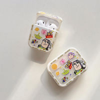 ส่งฟรี ในไทยเคสแอร์พอด 3 Case Airpods pro 2 บัซ ไลท์เยียร์ การป้องกันการตก ซิลิโคนนิ่ม Soft Case Airpods2 1 gen4 2021 อุปกรณ์เสริมโทรศัพท์