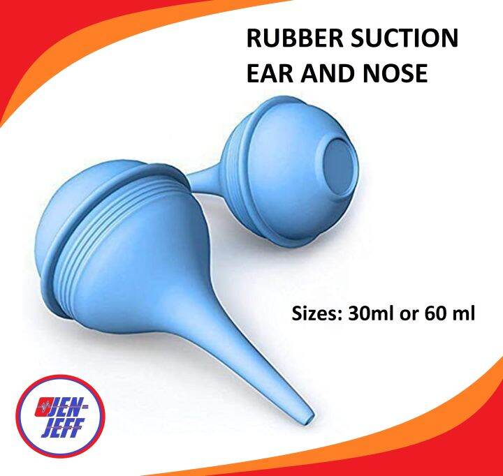 Rubber Suction Ear Nose Suction Ear Wax Bulb Syringe Ear Rubber Suction