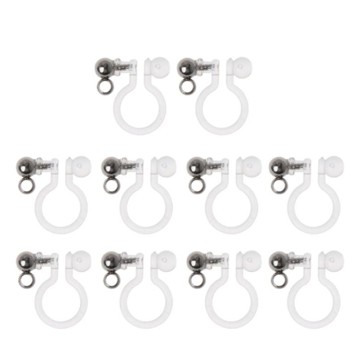 Invisible Clip-on Earring Converter For Non Pierced Ears Jewelry Findin~