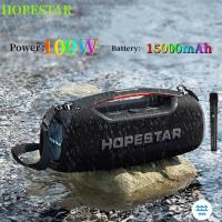 NEW! Hopestar A60 ลำโพงบลูทูธ 100 วัตต์ ฟรี ไมค์ 1 อัน ลำโพง 5 ดอก ดังกระหึ่ม ปรับเบสได้ 3 โหมด แท้100%