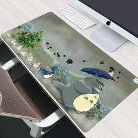 [HOT ZEXKLIOALQAQ 529] อะนิเมะ Totoro S Pirited A Way แผ่นรองเมาส์น่ารัก Gamer A Ccessiores โต๊ะเสื่อเล่นเกม M Ousepad Ghibli มิยาซากิพีซีคอมพิวเตอร์แผ่นแป้นพิมพ์