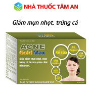 Viên uống giảm mụn nhọt, mụn trứng cá ACNE GOLD MAX mát gan