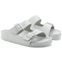 Birkenstock Men Sandals Women Two-strap Monterey Natural Leather White