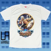 Vale Mage Mobile Legends ML Game Gamer T-shirt - Unisex - Sublimation - Dri-fit