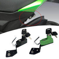 สำหรับ KAWASAKI Z800 Z 800 Zr 800 2013-2020 2019รถจักรยานยนต์ล็อค Mount Hook Anti-Theft Security 2คีย์รหัสผ่านล็อค