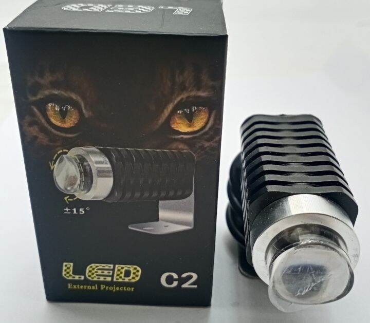 MOTORCYCLE CAT EYE LENS LED (WIDE VISION) Lazada PH