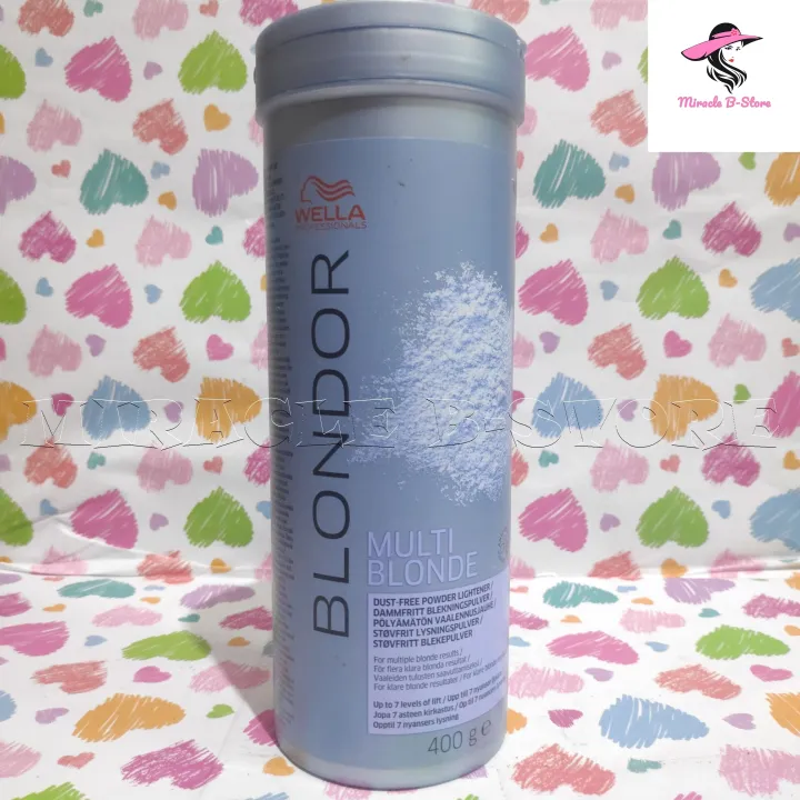 WELLA BLONDOR BLEACHING POWDER 400 GR / WELLA BLEACHING PEWARNA RAMBUT
