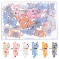 □❉△ Long Tail Cat Pushpin Cork Board Accessories Decorative Pins Thumb Tacks Crafts