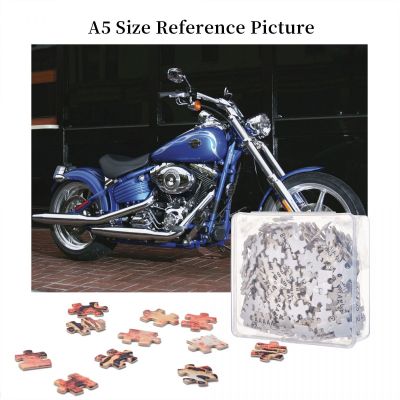 Harley-Davidson Wooden Jigsaw Puzzle 500 Pieces Educational Toy Painting Art Decor Decompression toys 500pcs