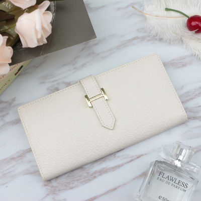 Genuine Leather Long Card Luxury Designer Money Purses Fashion Clutch Bag Wallets for Women