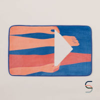 SARABARN Graphic Bathmat | พรม พรมเช็ดเท้า พรมห้องน้ำ พรมตกแต่งบ้าน