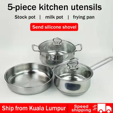 Nutrichef Nonstick Cookware Excilon Home Kitchen Ware Pots & Pan Set 11 Pcs, Purple Diamond
