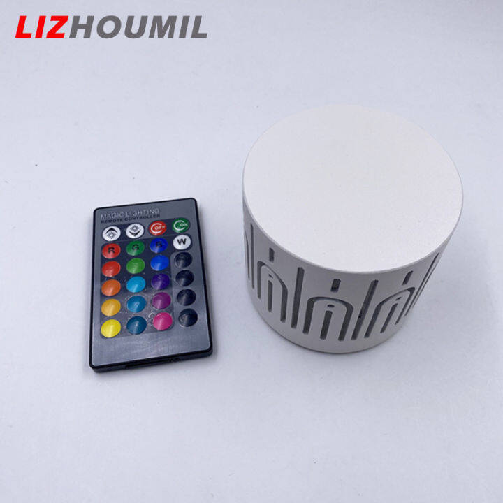 lizhoumil-ไฟแบ็คดรอปเป่าลม-led-rgb-3w-พร้อมรีโมทโคมไฟข้างเตียงนอนสำหรับตกแต่งผนังพื้นหลังทีวี