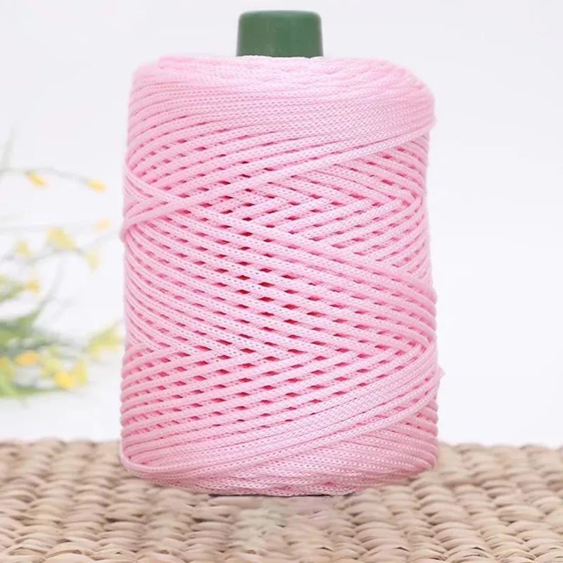 Qingshiwl 1PC Hook Cushion Ice Rope Crochet Yarn Thick Wool For Hand  Knitting Thread Silk Summer DIY Woven