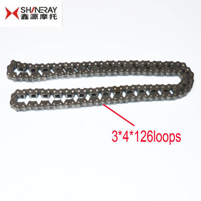 Shineray X2 X2 Ax-1 250cc เครื่องยนต์ Timing Chain เวลา3X4 126ลูปรถจักรยานยนต์ Dirt Pit Bike อุปกรณ์เสริมรถจักรยานยนต์จัดส่งฟรี