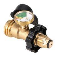 Lixada Propane Tank Adapter Solid ss Regulator Valve Safety POL Tank Convert to QCC1Type1 R