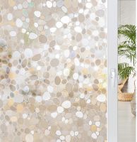 YaJing Window Privacy Film Rainbow Decorative UV Blocking Glass Film Static Cling Non Adhesive Glass Tint Door Window Stickers