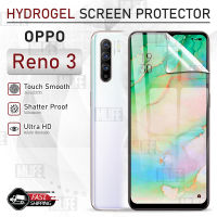 MLIFE - ฟิล์มไฮโดรเจล OPPO Reno 3 แบบใส เต็มจอ ฟิล์มกระจก ฟิล์มกระจกกันรอย ฟิล์มกระจกนิรภัย ฟิล์มกันรอย กระจก เคส - Full Screen Hydrogel Film Case