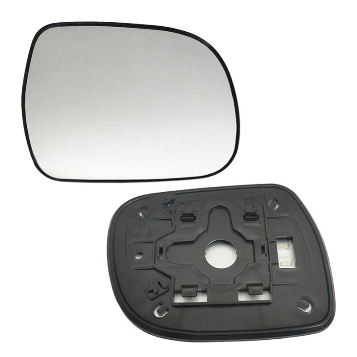 door-wing-side-mirror-glass-heated-with-backing-plate-for-lexus-rx-2003-2008-toyota-hilux-2005-2010