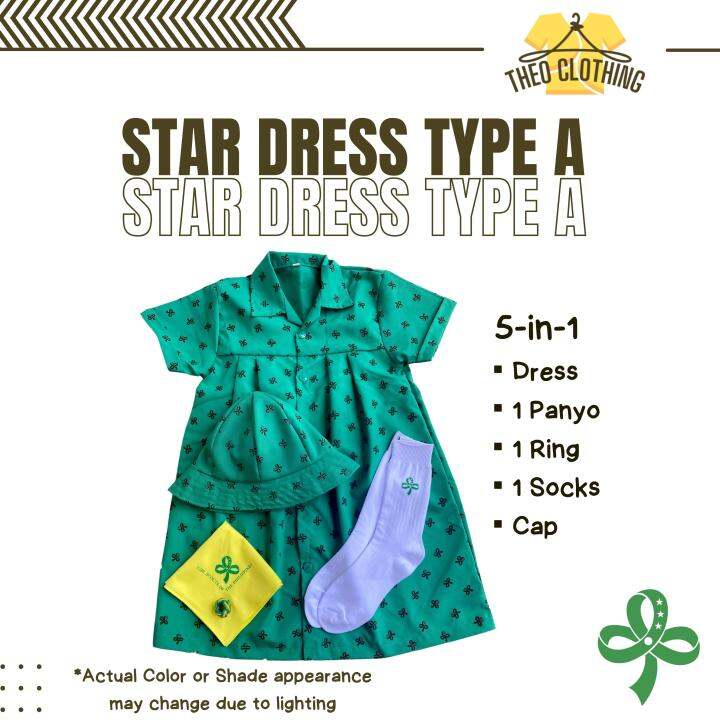 GSP STAR Dress Type A Complete Set of Scout Uniform BZBoutique